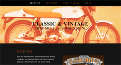 Desktop Screenshot of classicbikeswapmeet.com