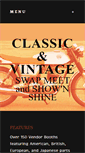 Mobile Screenshot of classicbikeswapmeet.com